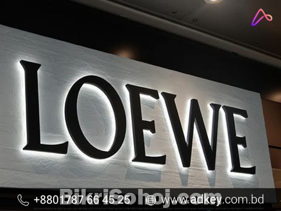 Stainless Steel Face and PVC Back New Style PVC Letter